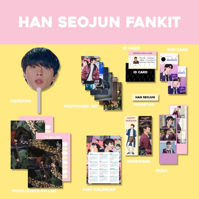 HAN SEOJUN LEE SUHO FANKIT TRUE BEAUTY