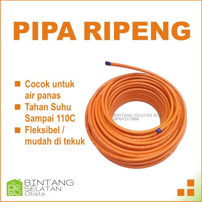 PIPA AIR PANAS UNTUK WATER HEATER/ PIPA RIPENG