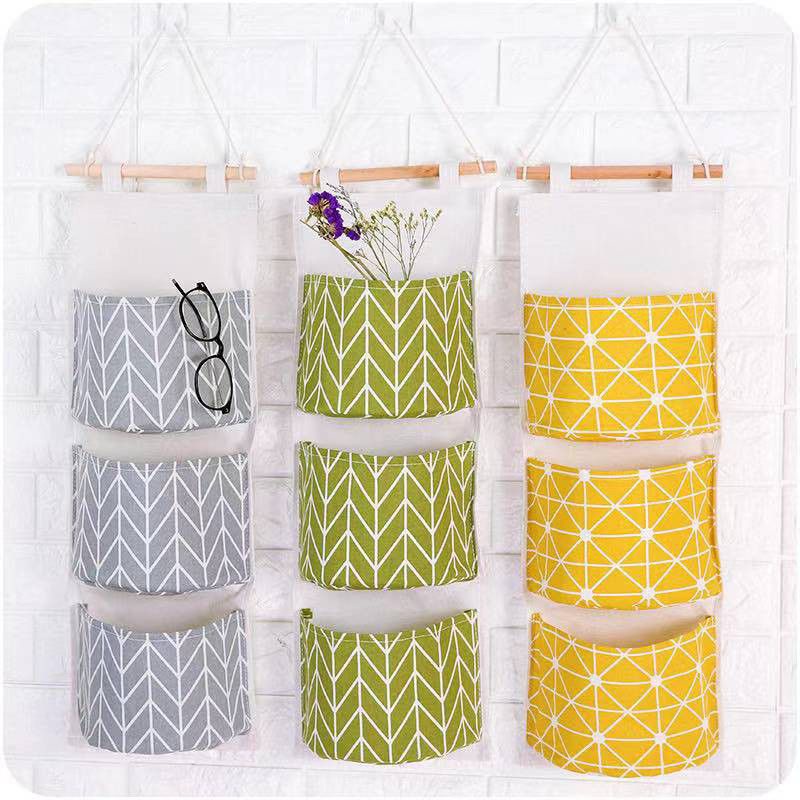 KD1 Storage Bag Organizer (3 saku) / Rak Gantung 3 Susun Multifungsi / Storage Bag Organizer (8 saku) / Rak Gantung Kain Susun