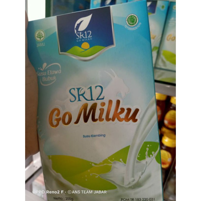 

SUSU KAMBING GOAT MILK SR12 TANPA GULA !!