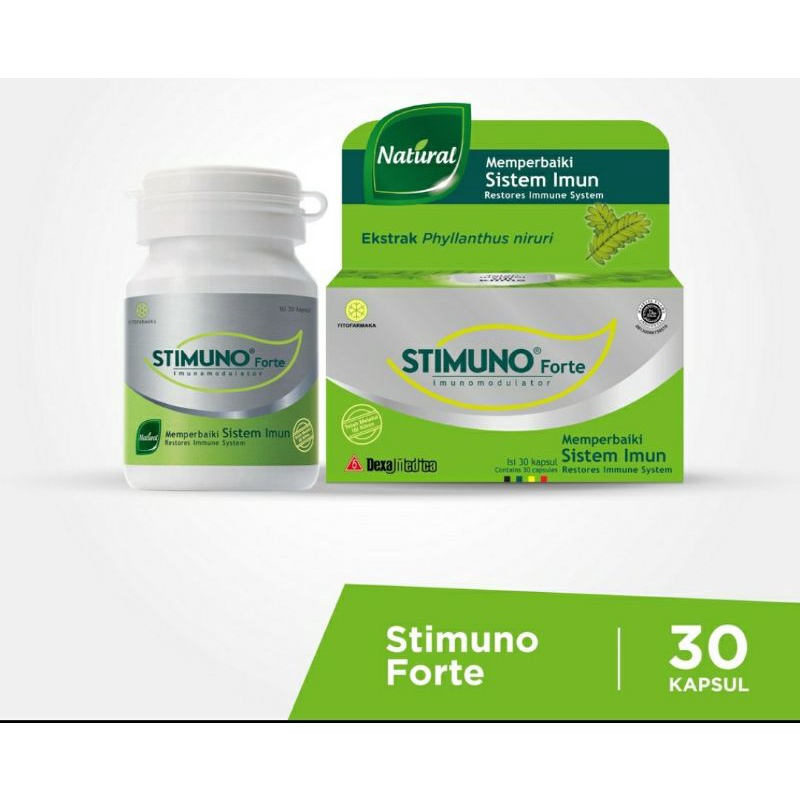 STIMUNO FORTE 30 KAPSUL BOTOL