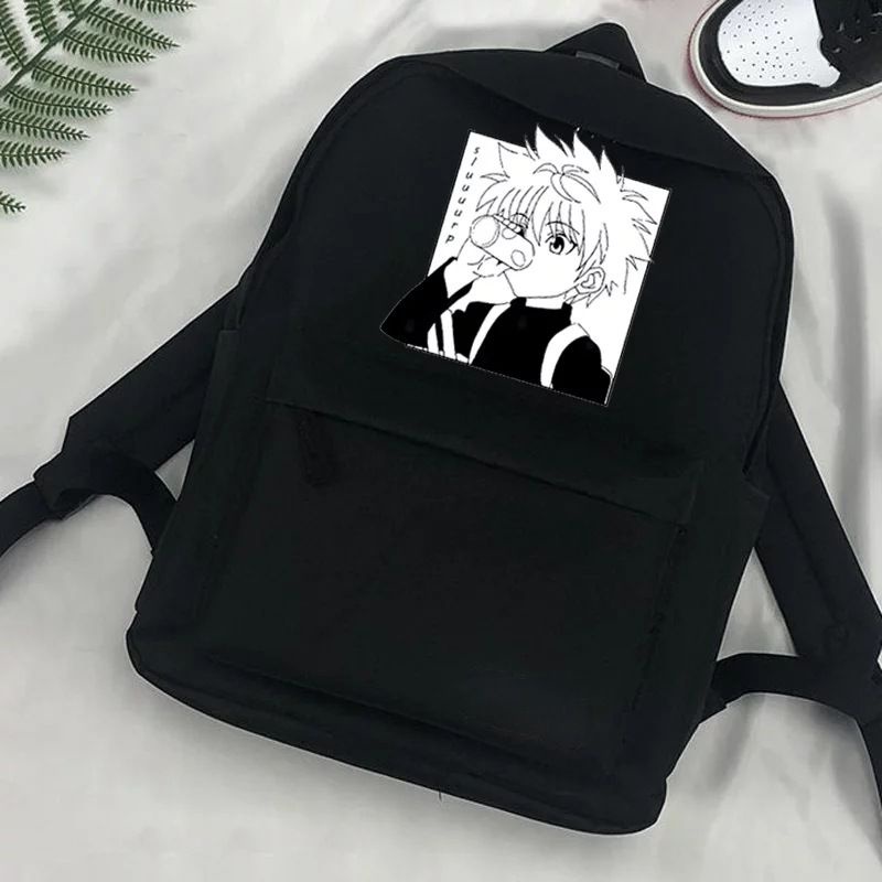 tas anime killua hunterxhunter untuk sekolah untuk main okeh ada slot laptopnya