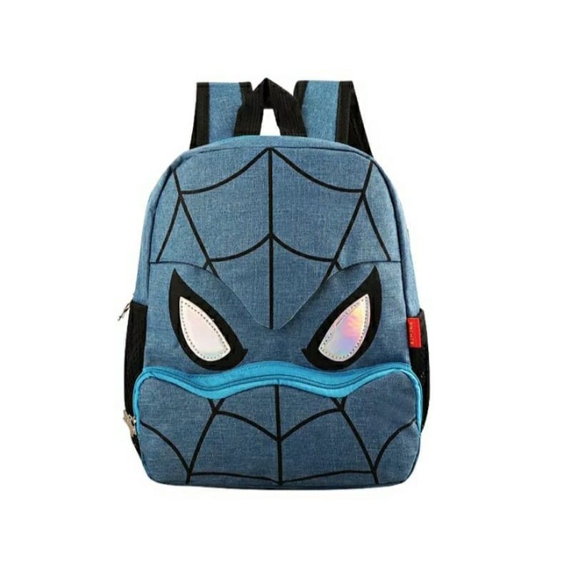 PTM--TAS RANSEL ANAK LAKI LAKI SPIDER MATA TAS SEKOLAH ANAK SD TAS PUNGGUNG ANAK COWOK CEWEK