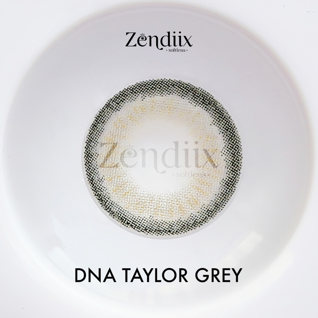 Softlens DNA Warna TAYLOR GREY 14.5mm Normal Minus