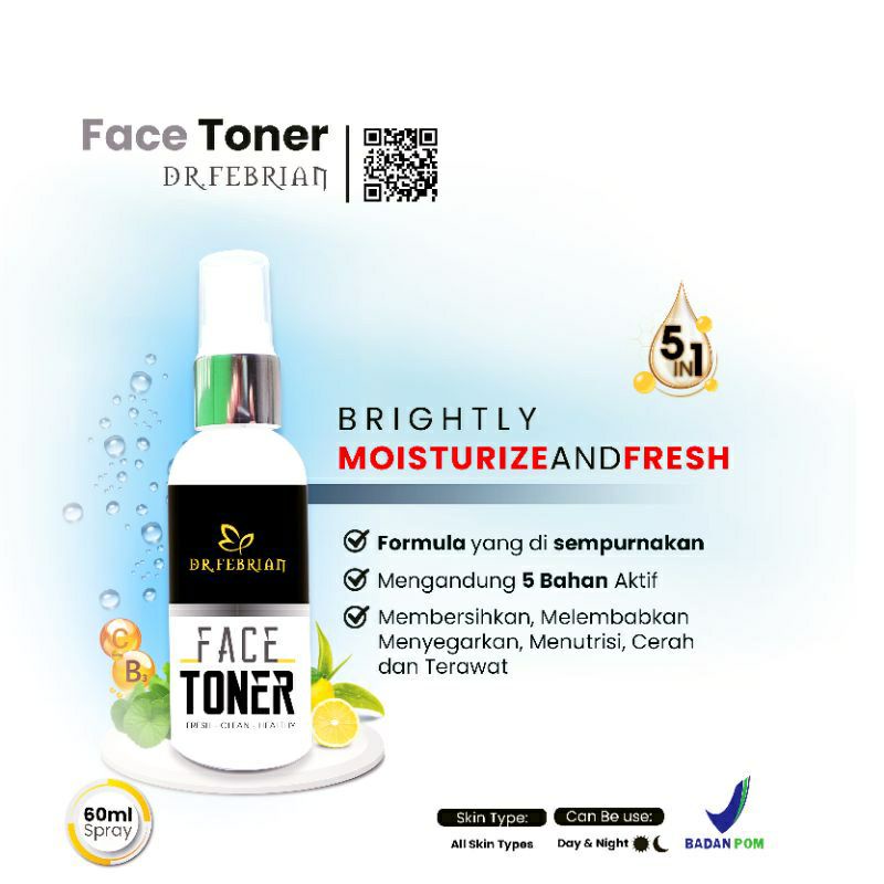 face toner Dr Febrian