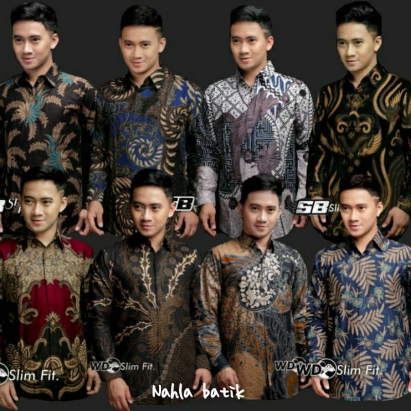 Kemeja Batik Pria Lengan Panjang Batik Pria Lengan Panjang Modern