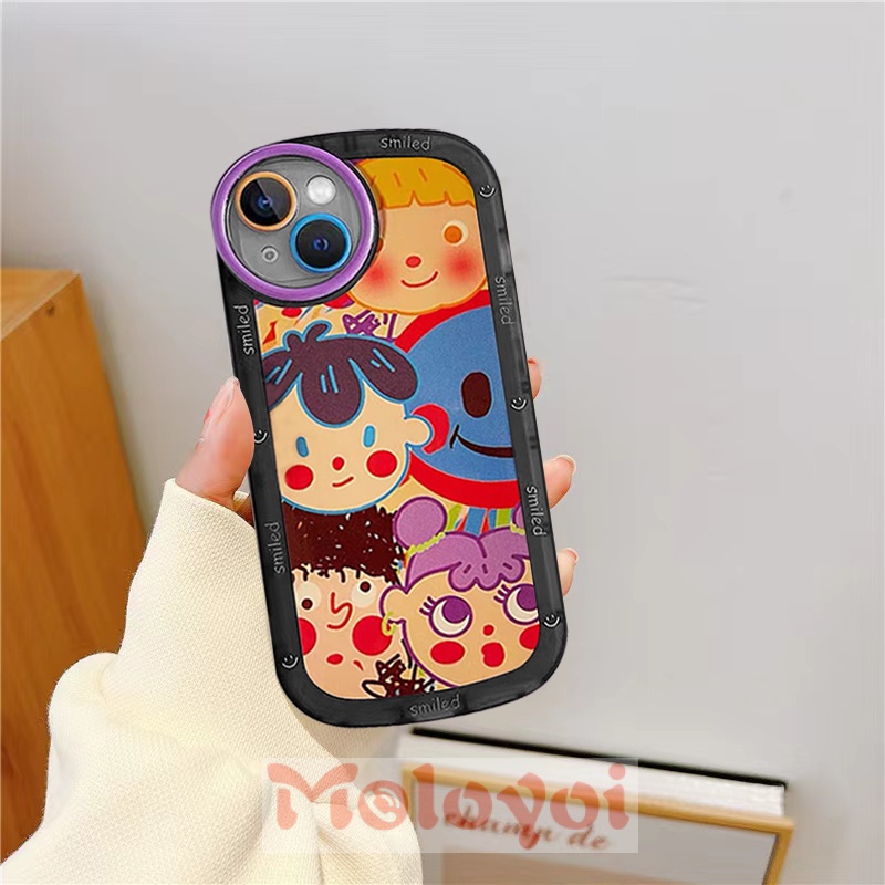 Casing Oppo A16 A15 A5s A53 A96 A5 A9 A31 2020 A95 A12 A33 A7 A3s A76 A15s A74 A54 A11K A35 A36 Motif Kartun