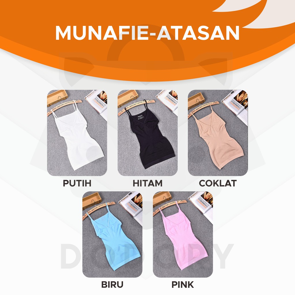 DODORY Atasan Slimming Suit Korset Baju Pelangsing Perut Camisole Tanktop