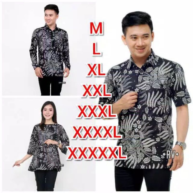 Batik jumbo BIG SIZE JUMBO XXL XXXL 3L 4L 5L MURAH BATIK JUMBO COUPLE