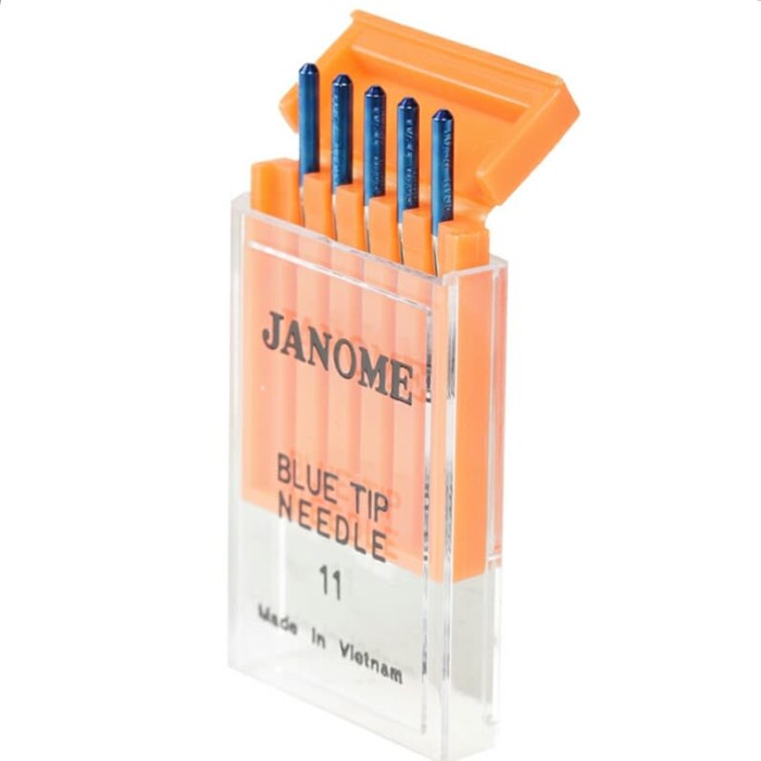JARUM JAHIT KAOS JANOME (BLUE TIP)
