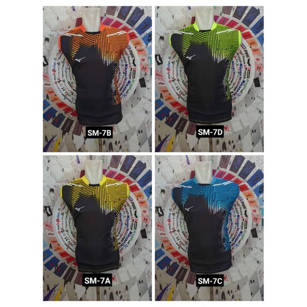 Baju singlet voli jersey singlet voli baju kaos tim voli pria dan wanita