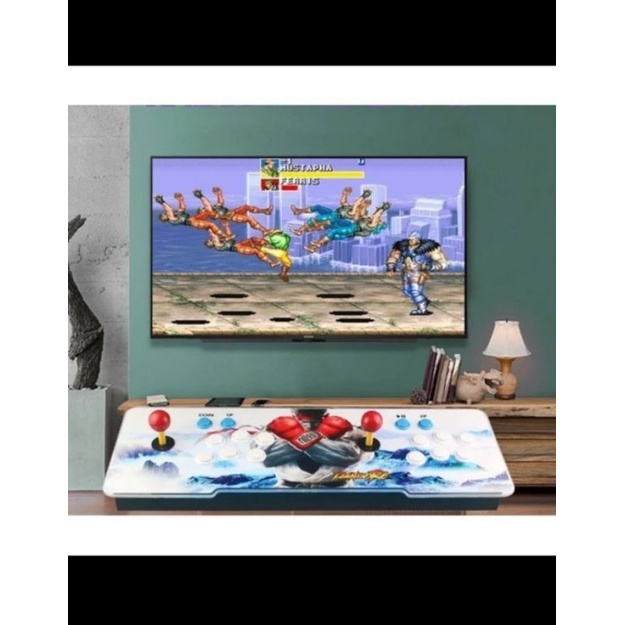 Mesin Dingdong Arcade Game WIFI Games 3D 8000 In 1 Pandora Box Machine 18s PRO WIFI