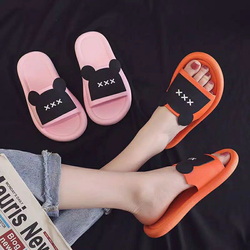 SANDAL WANITA KARAKTER MOUSE SELOP XXX