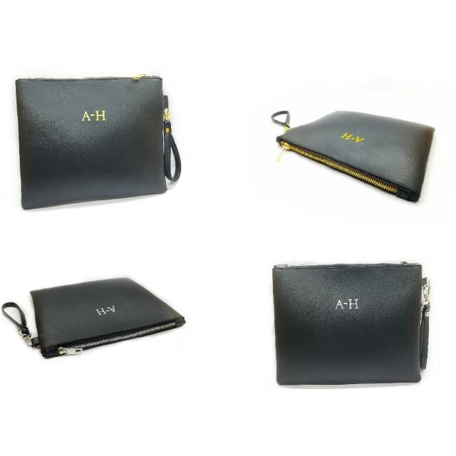 BosBaju - Clutch tas genggam tangan cowok cewek unisex