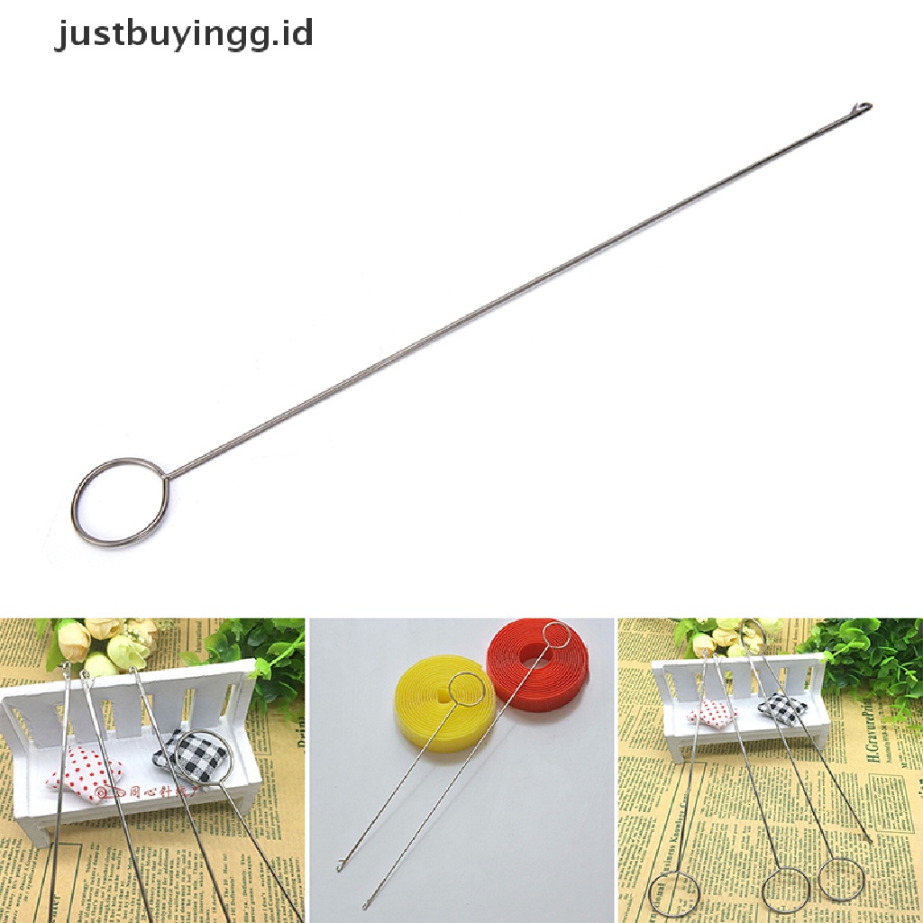 (Justbuyingg.Id) Kait Loop Turner Bahan Metal Untuk Kain / Sabuk / Ikat Pinggang