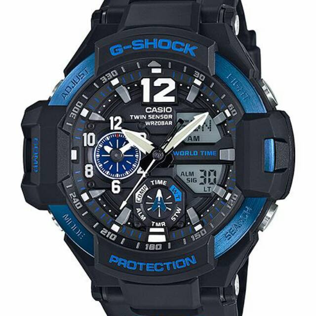 Jam Tangan Pria Merk Casio Gshock Type Ga1100 Ga 1100