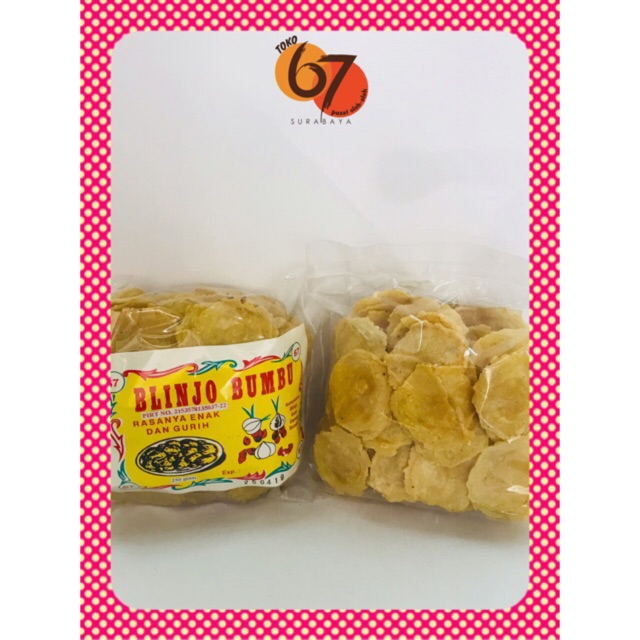 

Emping Belinjo Bumbu Kecil