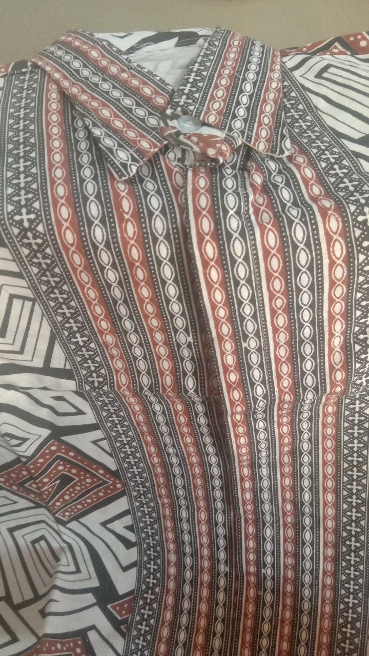 Bswart Batik Hrb026 Kenongo Hem Pendek Padi Pekalongan M L Xl Batik Pria Murah Modern Grosir