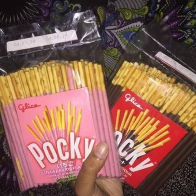 

BISKUIT STICK Pocky / glico pocky / snack kiloan original COD TERMURAH POCKY ORIGINAL rasa ALMOND