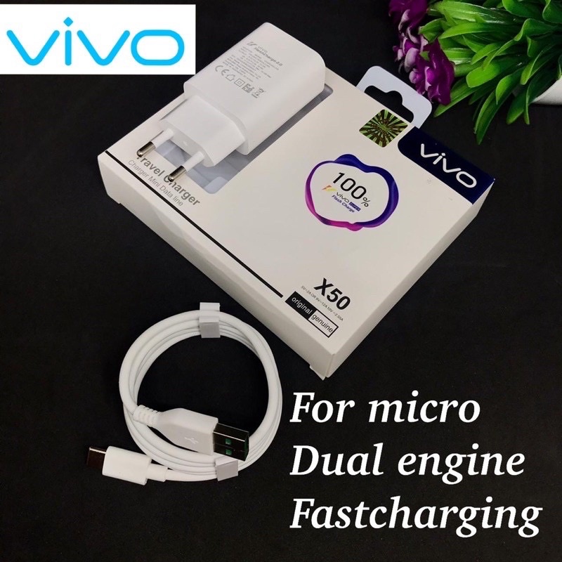 PROMO CHARGER VIVO X50 UPGRADE TO X60 FASTCHARGING