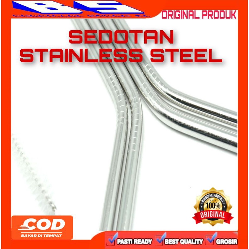 [BS] SEDOTAN STAINLESS STEEL BESI BENGKOK MELENGKUNG BENGKOK BEND BENDING STBSW