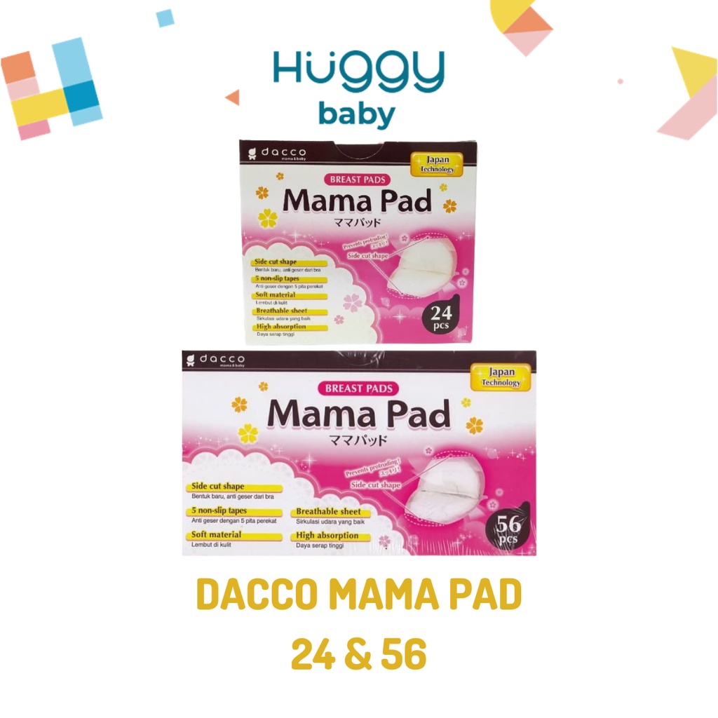 Dacco Breastpad Mamapad Breast Pad Mama Pad Isi 56 / 24 Breastpad