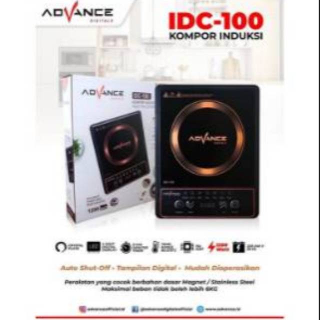 Kompor induksi advance idc 100