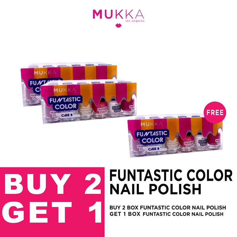 

MUKKA NP TECHNIC FUNTASTIC COLOUR BUY 2 BOX GET FREE 1 BOX TECHNIC FUNTASTIC COLOUR