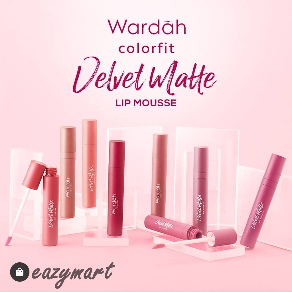 Wardah Colorfit Velvet Matte Lip Mousse