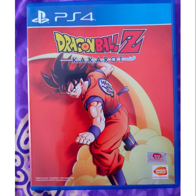 [FREE ONGKIR] BD CD Kaset DBZ Dragon Ball Z Kakarot Ps4 Reg 3 Mint Condition 99,9%