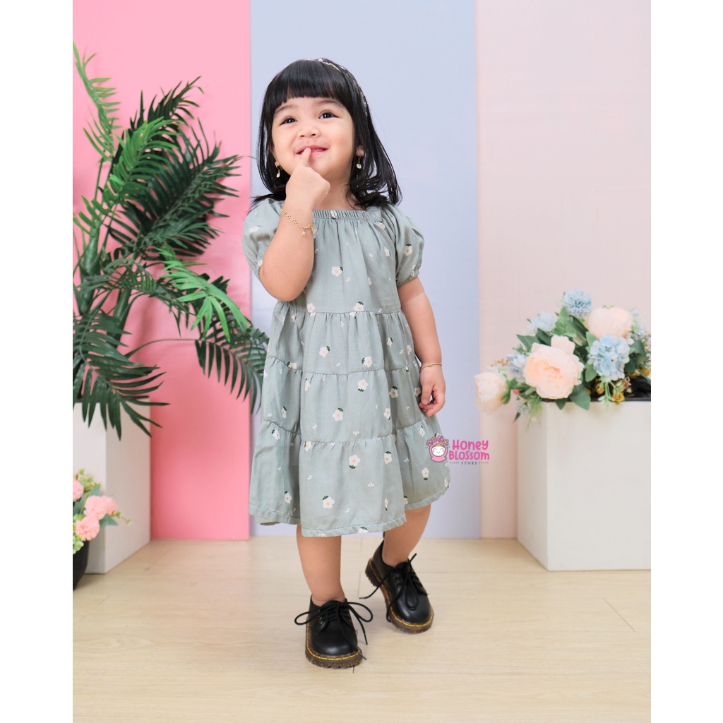 HONEYBLOSSOM dress anak emily series / dress anak perempuan 1 tahun