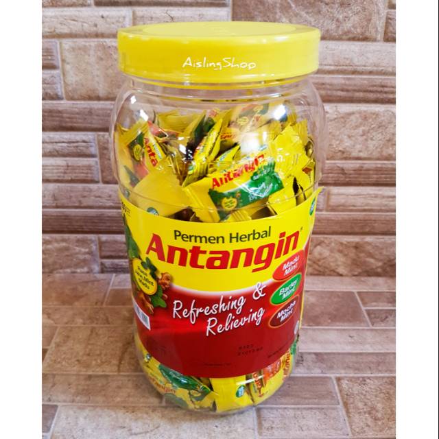 

Permen Herbal Antangin Toples (250×2gr)