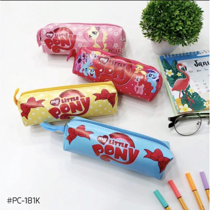 tempat pensil KAIN SNACK/pencil case bahan kain murah-PONY LONTONG