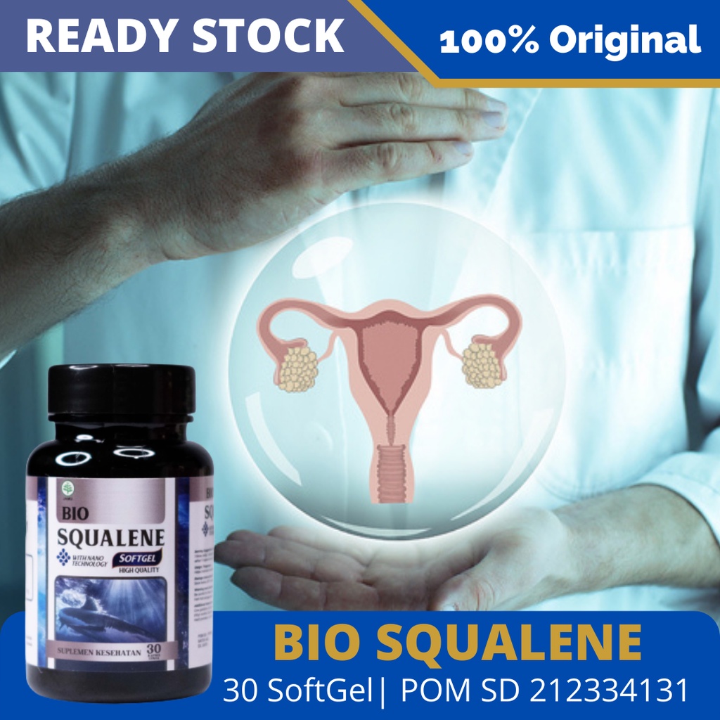 Obat Penebalan Dinding Rahim, Kista Bartholin, Kista Ovarium, Kanker Rahim, Pembersih Rahim, Fibroid Rahim, Tuba Falopi, Ovarium, Polip Rahim, Endometriosis, Rahim Sobek, Peradangan Rahim, Miom, Dengan Bio Squalene 100% Herbal