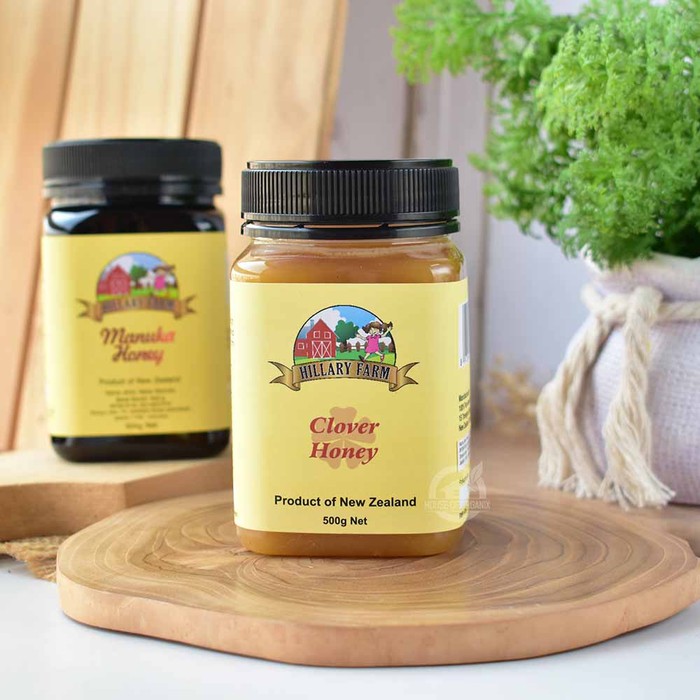 

Hillary Farm Clover Honey 500 Gr