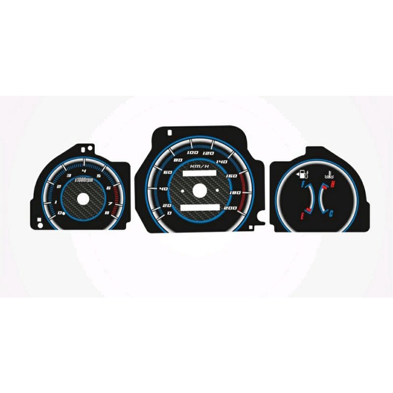 Panel speedometer custom Hyundai Accent/Cakra