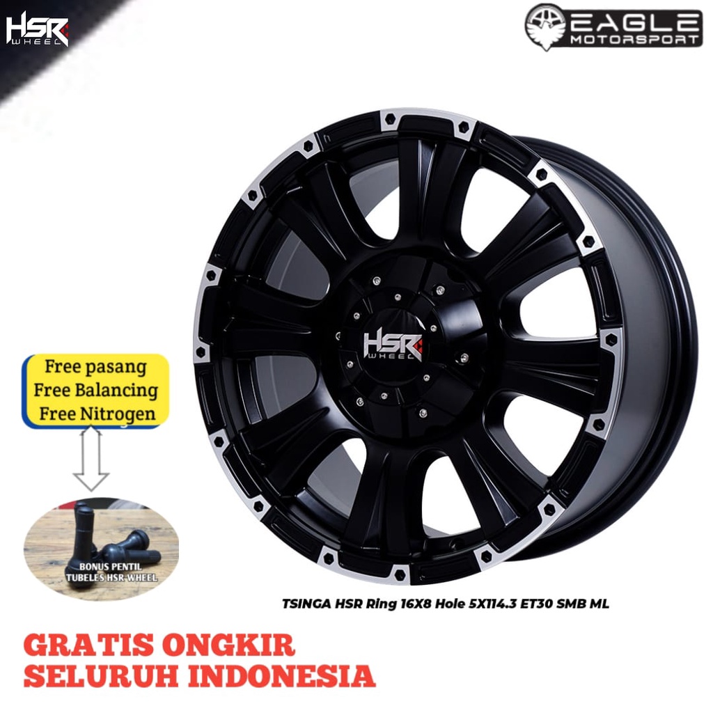 Velg R16 Pelek Mobil Innova Terios Rush Pelek ORIGINAL HSR TSINGA Ring 16