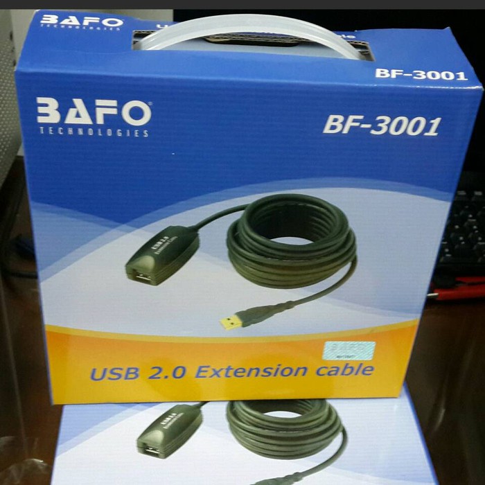 BAFO BF-3001 USB 2.0 Extension Cable 10 Meter