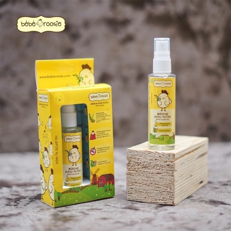 Bebe Roosie Minyak Kayu Putih dan Zaitun 60Ml