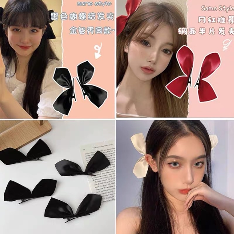 JEPIT JISOO RIBBON per pasang