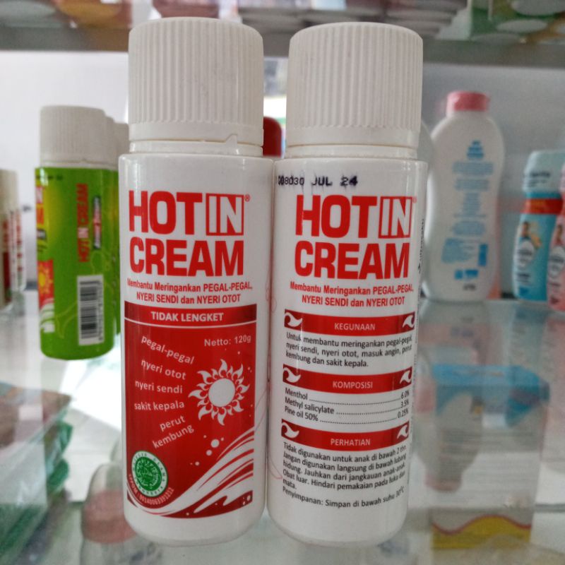Hot in Cream Botol 120 g