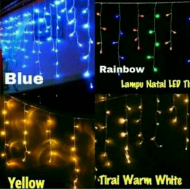 Lampu Hias Tirai Tumblr Led 120 Lamps
