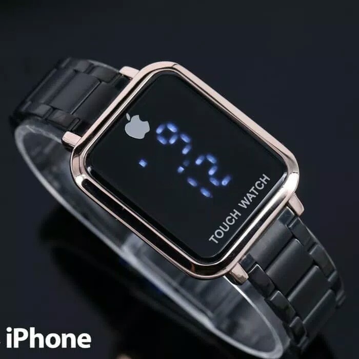 JAM TANGAN MURAH UNISEX RANTAI APPLE IPHONE KAPSUL // AP017