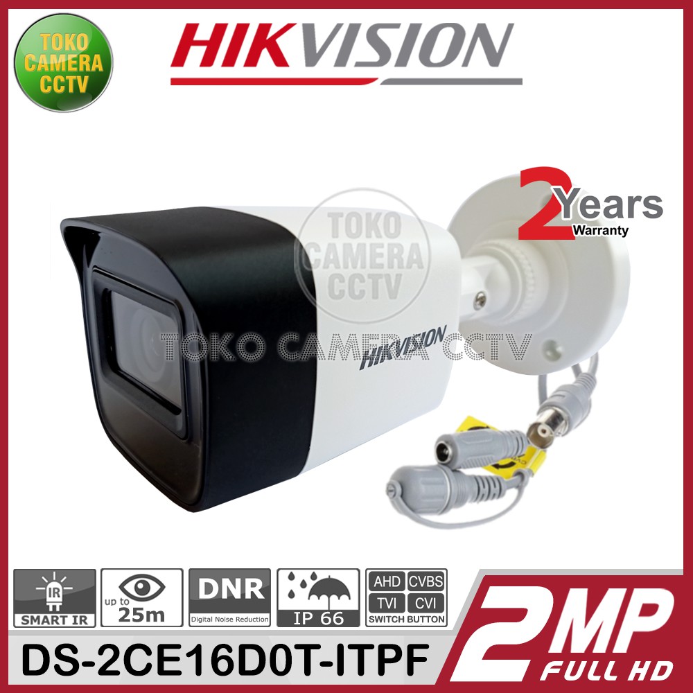 KAMERA CCTV HIKVISION OUTDOOR 2MP 1080p