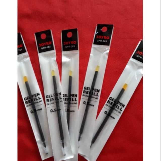 

Gel Pen Reffil Joyko GPR- 263( Isi Ulang Pulpen) 0,5 mm