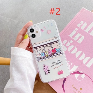 BT21 Soft Case HP OPPO A3S Realme C1 A7 A5S A12 F11 F9 Pro F5 Youth A9