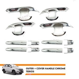 Outer + Cover Handle Chrome Terios