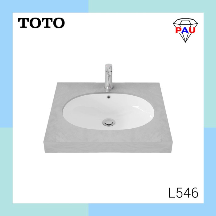 Wastafel Tanam TOTO L546 - Body Only