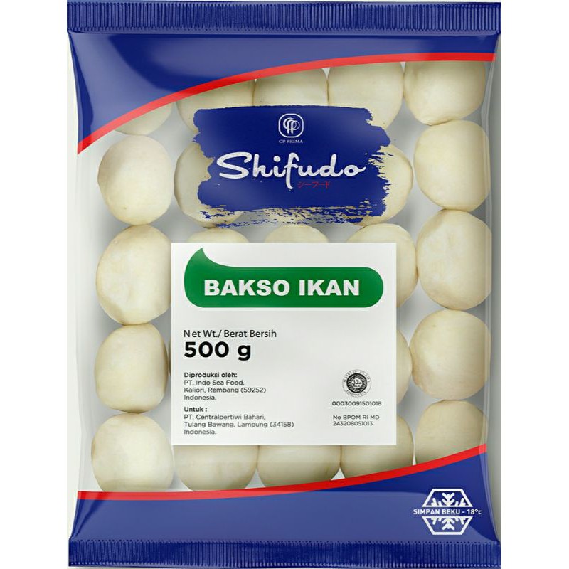 

Bakso Ikan Shifudo 500gram