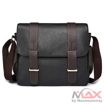 ETONWEAG 100% ORIGINAL Tas Selempang Pria Bahan Kulit Leather Messenger Bag asli kulit sapi